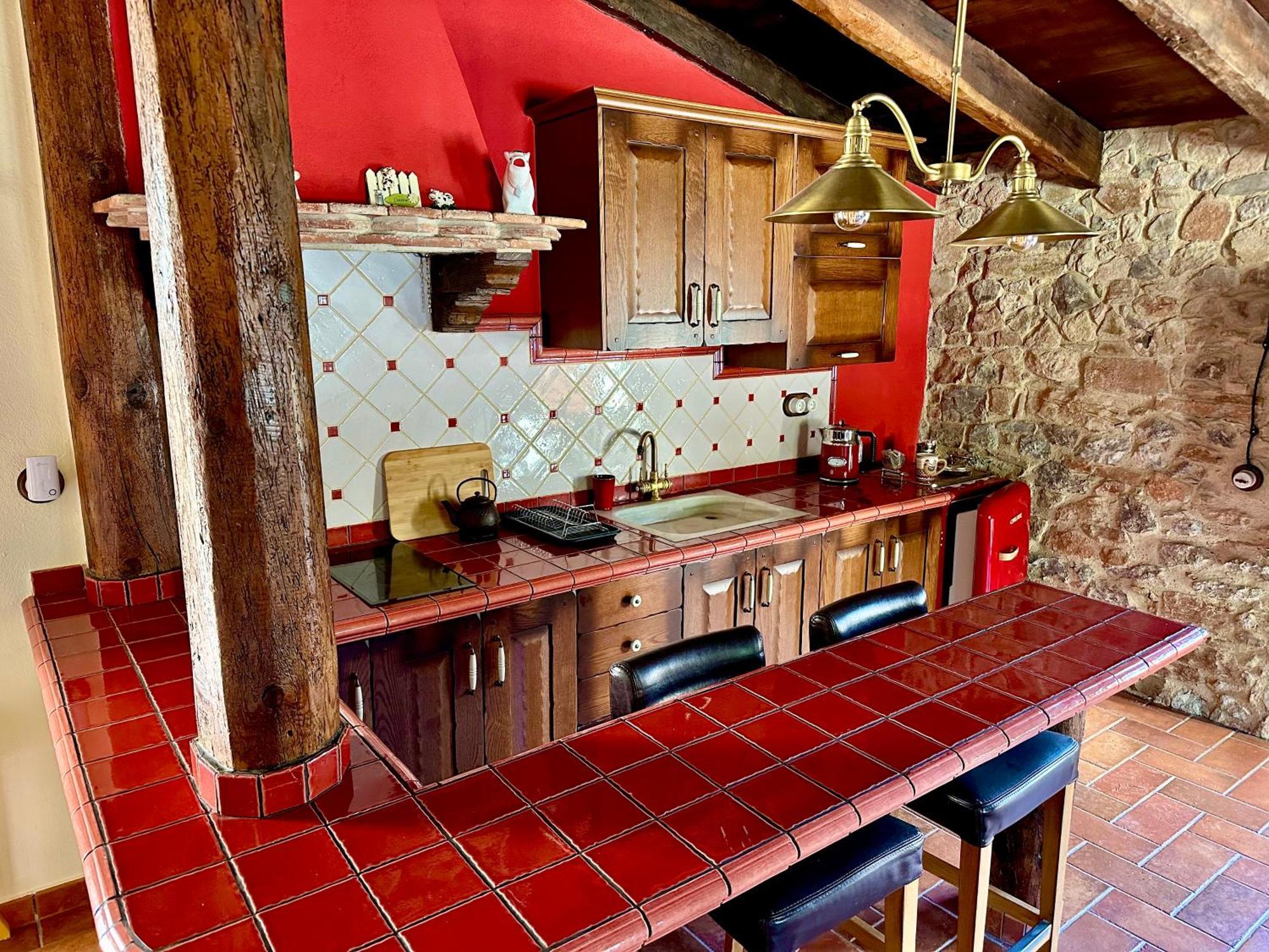 Masia Can Viver - Olive Oil Tourism B&B Bigues I Riells エクステリア 写真
