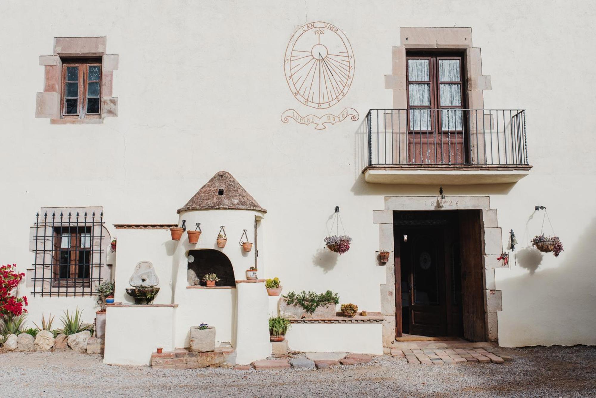 Masia Can Viver - Olive Oil Tourism B&B Bigues I Riells エクステリア 写真