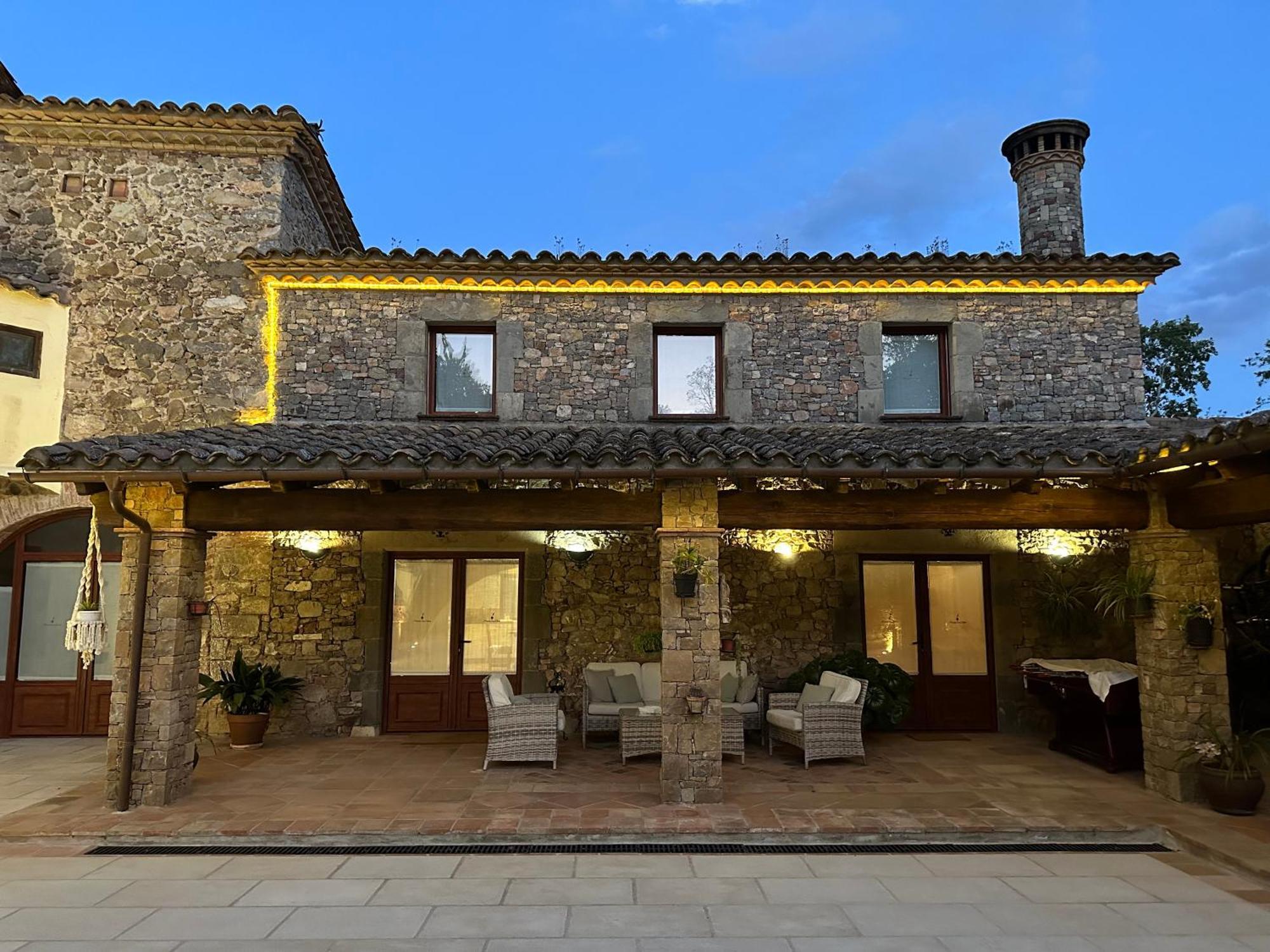 Masia Can Viver - Olive Oil Tourism B&B Bigues I Riells エクステリア 写真