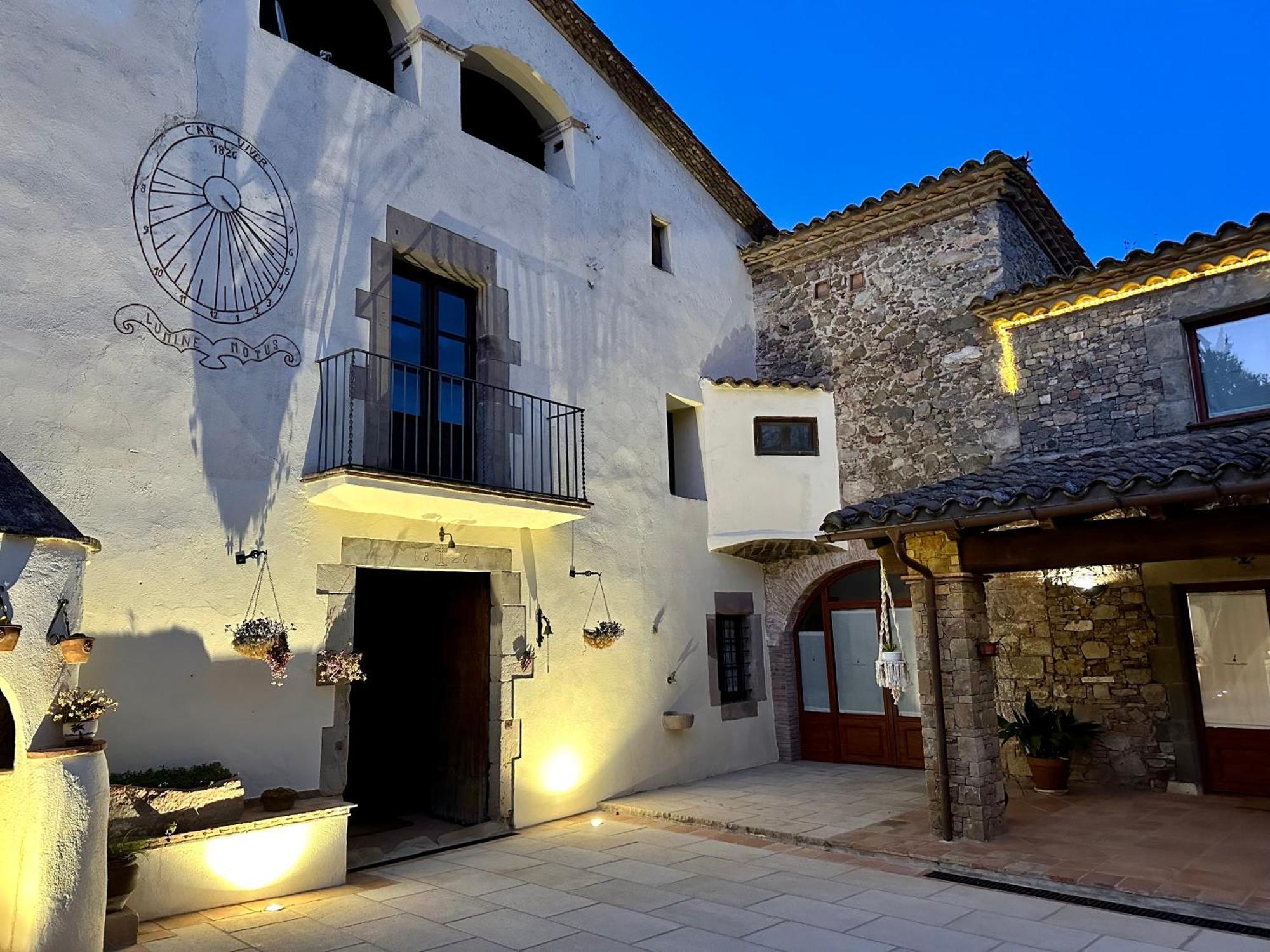 Masia Can Viver - Olive Oil Tourism B&B Bigues I Riells エクステリア 写真