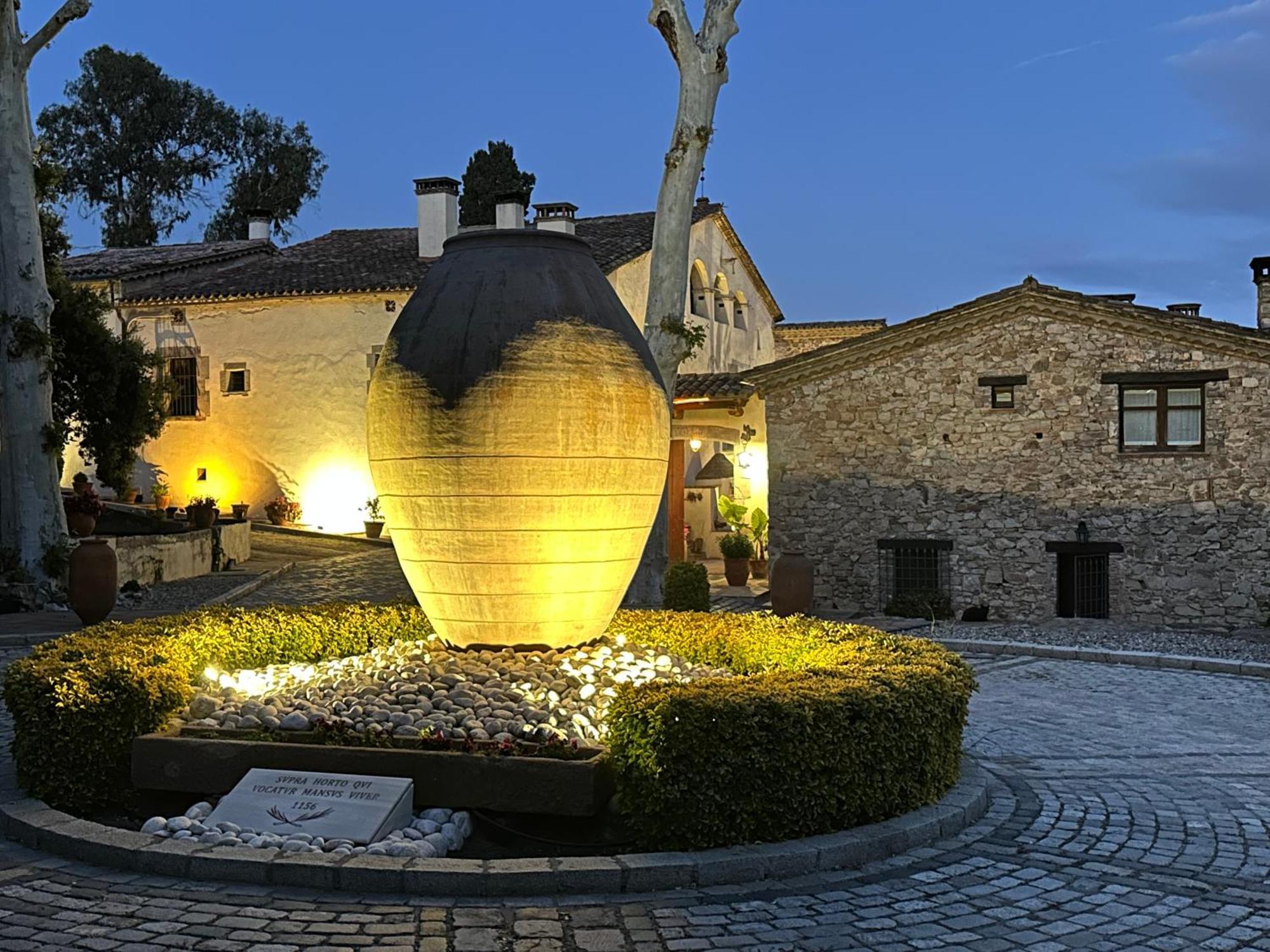 Masia Can Viver - Olive Oil Tourism B&B Bigues I Riells エクステリア 写真